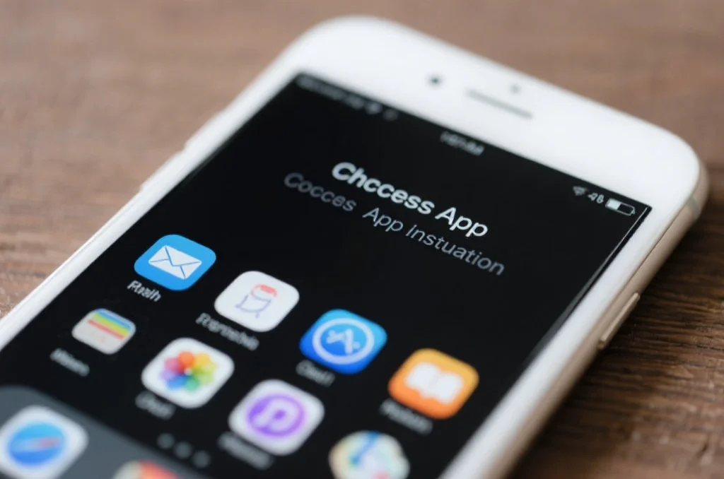 天富App成功安装并运行的智能手机界面